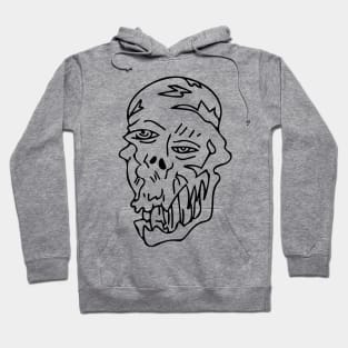 Punkasso Skull Hoodie